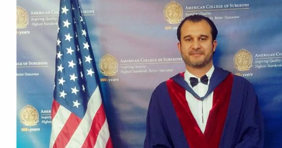 جورج زاهر يحصل على زمالة الجمعية الأمريكية للجراحين فى مجال التجميل