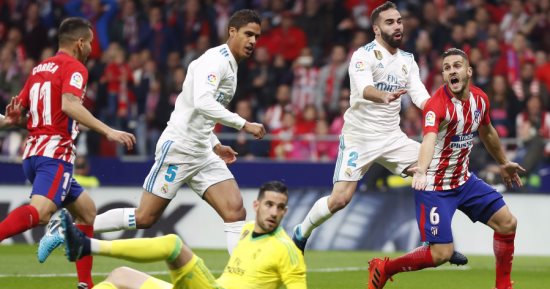 شاهد.. كوريا يهدر هدف أتلتيكو الأول أمام ريال مدريد بغرابة شديدة 