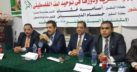 قنصل فلسطين بالإسكندرية: الربيع العربى كان مخططا أمريكيا بتوقيع الإخوان
