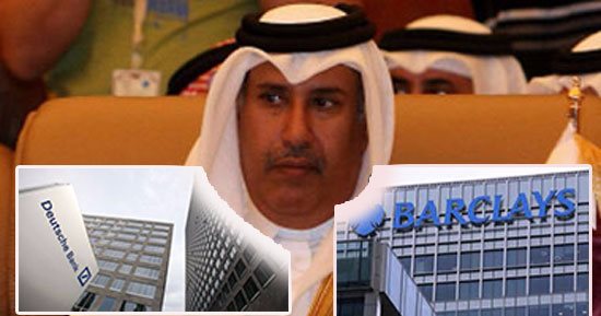 تسجيل صوتى جديد فى قضية "باركليز" يكشف رشوة حمد بن جاسم
