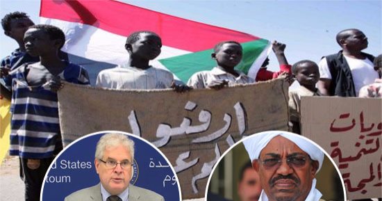  السودان يقترب من مغادرة "قائمة الإرهاب" بعد رفع الحظر الاقتصادى.. فريق دولى فى دارفور لمناقشة آخر التطورات.. مسئول الخزانة الأمريكية يشيد بتحركات الحكومة.. ووزير الخارجية السودانى يتعهد بقطع العلاقات مع كوريا