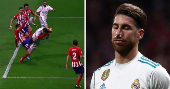 الاصابة تبعد راموس عن لقاء الريال وأبويل ويتسلح بـ"القناع" أمام مالاجا 