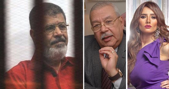 محاكم مصر اليوم.. استكمال محاكمة مرسى بـ"التخابر مع حماس".. نظر خلع "زينة" من أحمد عز.. بحث قانونية حجب موقع "الشرق" وإسقاط جنسية شرابى ومنع ظهور سالم عبد الجليل فى الإعلام.. ووقف البث المباشر للبرامج الدينية