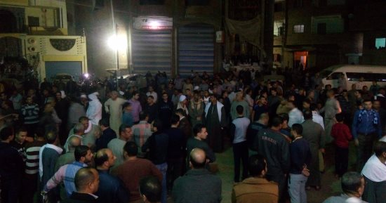 صور.. جنازة عسكرية لشهيد القوات المسلحة بالغربية