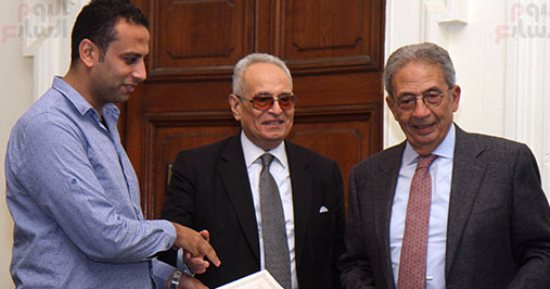 حزب الوفد يكرم الزميل أمين صالح عن تغطية اليوم السابع لأخبار بيت الأمة
