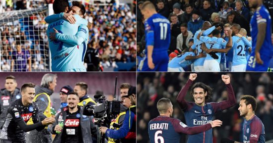 3 أندية تنافس برشلونة على لقب الأفضل فى "بيج 5" هذا الموسم