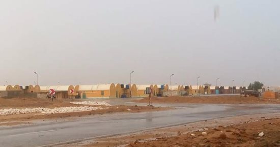 سقوط أمطار غزيرة بحلايب جنوب البحر الأحمر 