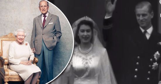 فيديو وصور..بريطانيا تحتفل بعيد زواج الملكة إليزابيث الـ70..تيريزا ماى: كرسوا حياتهم لخدمة المملكة.. المتحدث باسم الحكومة: الشراكة بينهما أفضل ما يمكن أن يجسد العمل الجماعى..والخارجية تنشر فيديو نادر من زفافهما
