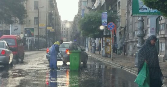 صور.. أمطار متوسطة على مناطق متفرقة بالإسكندرية