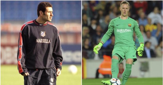 إنجاز تاريخى ينتظر حارس برشلونة أمام فالنسيا فى الدورى الإسبانى