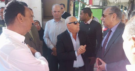محافظ بورسعيد يوجه بسرعة البدء فى تطوير فندق أكرى التاريخى