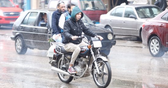 هطول أمطار خفيفة و متوسطة على مناطق متفرقة من الإسكندرية