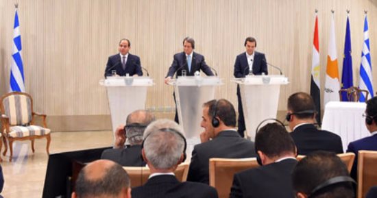 السيسي: إقامة أسبوع لجاليات اليونان وقبرص فى مصر يناير 2018