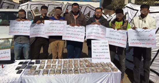 صور.. اعترافات عصابة الضباط المزيفين بقليوب: سرقنا 680 ألف جنيه وأشترينا أسلحة