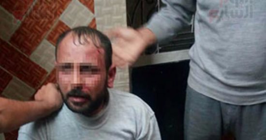 صور.. القبض على لص أثناء محاولته سرقة منزل بالمحلة