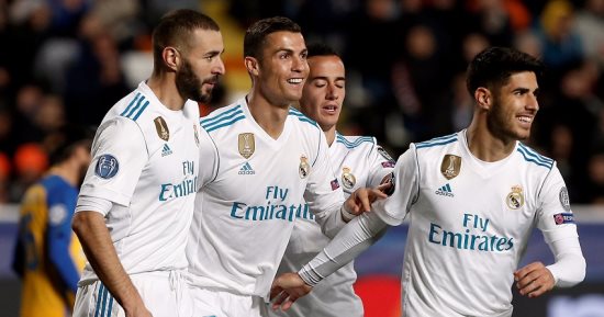 فيديو.. ريال مدريد يكتسح أبويل 6 / 0 ويتأهل لدور الـ16 بدوري أبطال أوروبا
