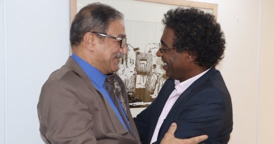 صور.. أحمد عواض يتسلم رئاسة قصور الثقافة من أشرف عامر