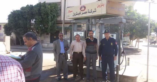  لجنة لفحص محطات الوقود وطلمبات الرصيف بأسيوط