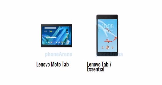 إيه الفرق.. أبرز الاختلافات بين جهازى لينوفو Moto Tab و Tab 7 Essential