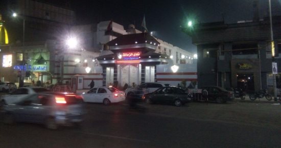 صور.. الزمالك يغلق بوابة جامعة الدول العربية لمدة 48 ساعة