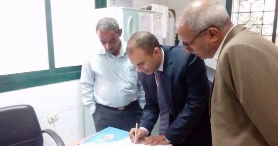 رئيس مدينة أبوقرقاص بالمنيا يتفقد سير العمل بالوحدات الصحية بالقرى