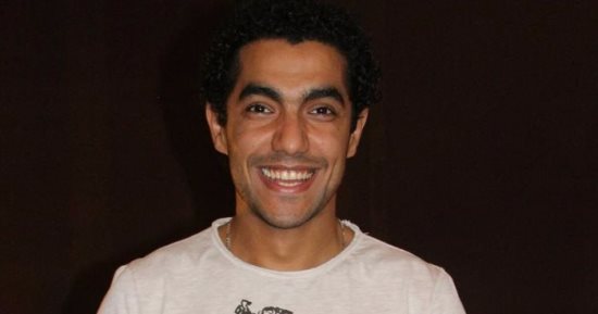 محمد عادل مع "أبو العروسة" فى إحدى فيلات مصر الجديدة
