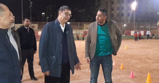 بالصور.. قائمة محمود طاهر تزور أهلى مدينة نصر 