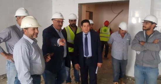 مجلس طب أسنان الأزهر يتفقد مبنى الكلية الجديد