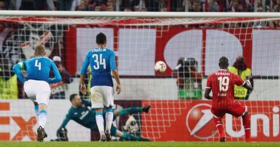 شاهد.. الننى يشارك في خسارة أرسنال أمام كولن بالدورى الأوروبي