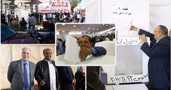 صور وفيديو.. 5مشاهد مثيرة فى الساعات الأولى لانتخابات الزمالك.. ظهور جلال إبراهيم على كرسى متحرك.. حضور أحمد سليمان ومشادة مع أمن النادى.. تغيير رقم هانى العتال بالكشوف الانتخابية.. وتواجد الشيشينى وأبوالعلا