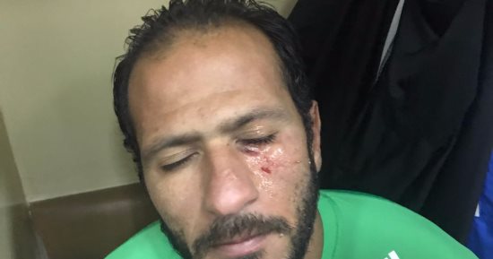 صور.. إنبى: حق عماد السيد لن يهدر بعد واقعة المقاولون