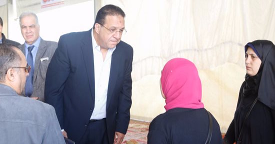 صور.. جلال إبراهيم يدلى بصوته فى انتخابات الزمالك.. صور