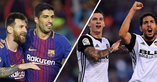 قمة الدورى الإسبانى بين برشلونة وفالنسيا.. اليوم