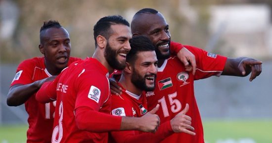منتخب فلسطين يحتل أفضل ترتيب بتاريخه فى تصنيف الفيفا