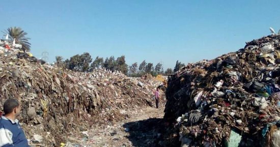 صور.. تراكم تلال القمامة بالمحلة.. والأهالى: الرائحة أصبحت أساسية فى حياتنا