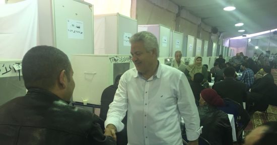 صور.. حلمى يدلى بصوته فى انتخابات الزمالك.. ومشادة جديدة لأحمد سليمان