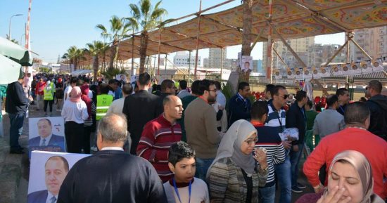 إقبال كثيف فى انتخابات نادى دمنهور 