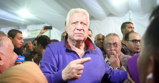 مرتضى منصور: مجلس الزمالك "مجمد" لحين استبعاد هانى العتال