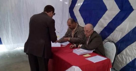 صور.. أعضاء الجمعية العمومية لنادى رأس البر ينتخبون مجلس إدارة جديد للنادى