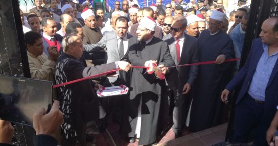 صور.. وزير الأوقاف يفتتح أعمال تطوير مسجد عبد الباسط عبد الصمد بالأقصر