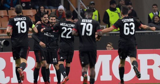 "يويفا" يرفض طلب ميلان للهروب من عقوبات اللعب المالى النظيف