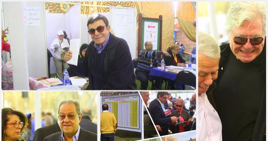 توافد أعضاء الجزيرة على النادى لاختيار مجلس إدارة جديد