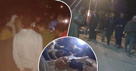 صور.. "دماء على سجادة المسجد".. الأهالى يشيعون شهداء "الروضة" فى 5 محافظات.. ميت حبيب بالغربية تودع جثمانى أب وابنه.. والمنوفية تزف مدرس المعهد للسماء.. ودفن مؤذن المسجد وشقيقه.. والفيوم تشيع جثمان مدير مدرسة
