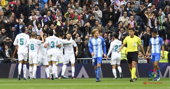 ملخص وأهداف مباراة ريال مدريد ومالاجا فى الدورى الإسبانى