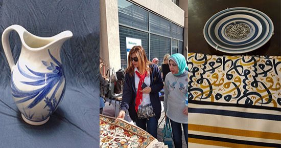 صور.. حكايات إبداع ذوى قدرات خاصة وربات بيوت شاركوا بمعارض "صنع فى مصر" لتحدى الظروف.. محمود: الإرهاب تسبب فى بتر يدى وتعلمت صنع البامبو من مكفوفين.. مرثا: ندرب ذوى الاحتياجات على صنع الأكلمة لدمجهم بالمجتمع