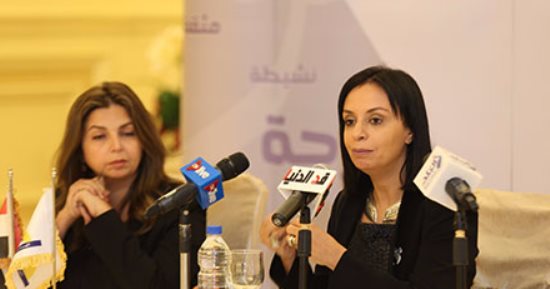 رئيسة المجلس القومى للمرأة لرؤساء الجامعات: "انتوا اللى هتغيروا فكر شبابنا" (صور)