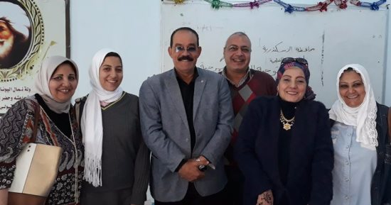 كلية النصر للبنات بالإسكندرية تحصد المركز الأول فى الإلقاء الشعرى بالمحافظة