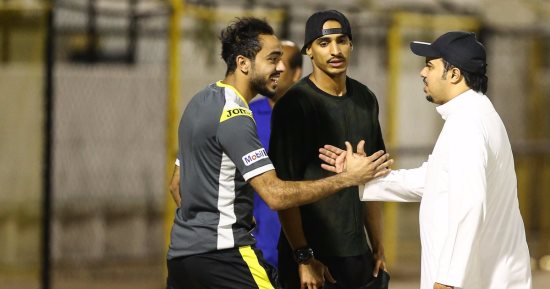صور.. كهربا يعود لتدريبات اتحاد جده بعد جولة علاجية فى ألمانيا  