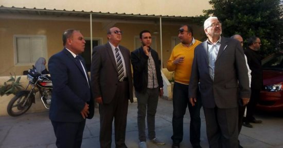 وكيل إسكان المنوفية يتفقد مستشفى منوف العام والمركز الصحى