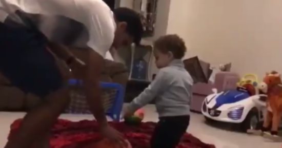 بالفيديو .. محمد إبراهيم يستعرض مهارات نجله عبر تويتر